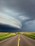 Derecho over highway
