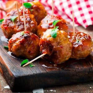 Photo of sausage meatballs 